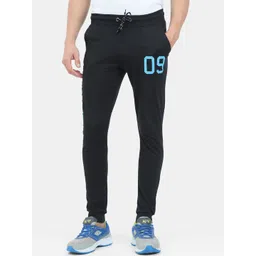 ARDEUR Men Black Solid Slim-Fit Track Pants-picture-12
