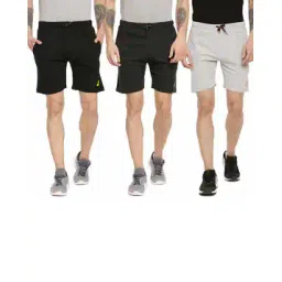 ardeur Pack of 3 Flat Front Shorts-picture-16