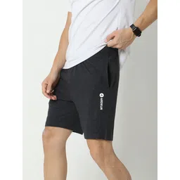 ardeur Self Design Men Grey Basic Shorts-picture-16