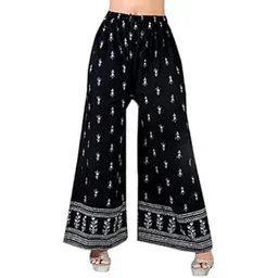 Areeba Collection Women's Regular Fit Palazzos-picture-52