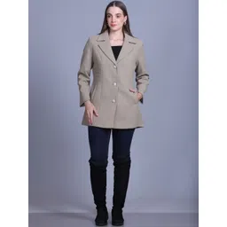 AREEMAS Women Suede Tailored Jacket-picture-10