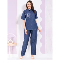 Arela Embroidered Shirt With Trouser-picture-13