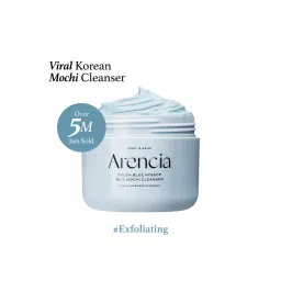 Arencia Fresh Blue Hyssop Rice Mochi Cleanser Korean Cleanser, Mask & Makeup Remover For Oily Skin-picture-19
