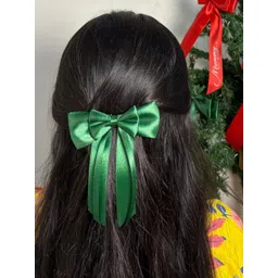 Arendelle Girls Satin Ribbon Bow Alligator Hair Clip-picture-57