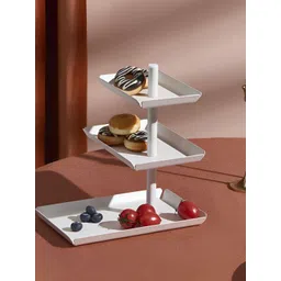 Arhat Organizers White 3-Tier Rotating Tray-picture-26