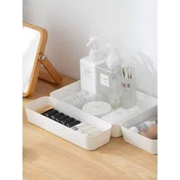 Arhat Organizers White 3Pcs Regular Wardrobe Drawer Organisers-picture-37