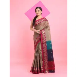 Arhi Brown Woven Saree-picture-26