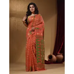 Arhi Floral Woven DesignJamdani Saree-picture-17