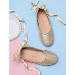 Aria Nica Girls Gladiator Shoes Gold-picture-26