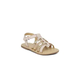 Aria Nica Girls Open Toe Flats-picture-30