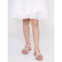 Aria Nica Girls PU Comfort Sandals-picture-25