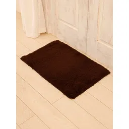 Ariana Brown Rectangular 1600 GSM anti Skid Bath Rug-picture-30
