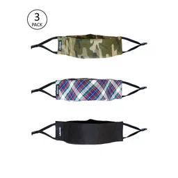 Ariana Pack Of 3 Unisex 7-Ply 3D Cotton Reusable Cloth Face Masks-picture-41