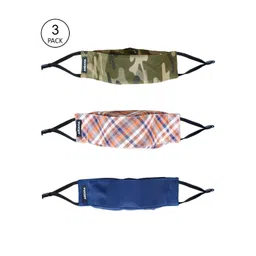 Ariana Unisex Pack Of 3 Cotton 7-Ply Reusable Outdoor Cloth Masks-picture-42