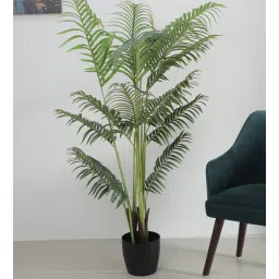 arick decor 5.5Ft Artificial Areca Palm Plants With Pot-picture-22