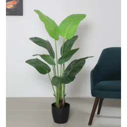 arick decor 5.Ft Artificial Banana Plants with Pot-picture-18