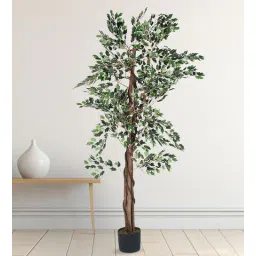 Arick Decor 63 Inch Artificial Ficus Plants With Black Pot-picture-18