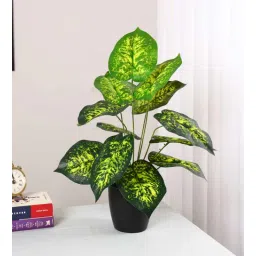 arick decor Artificial PVC Silk Plant with Big Leaves-picture-28