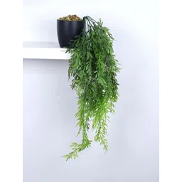 ARICK DECOR Green 1 Pieces Hanging Artificial Plant With Pot image 2