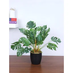 ARICK DECOR Green 1 Pieces Monstera Deliciosa Artificial Plant With Pot-picture-22