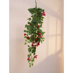 ARICK DECOR Pink 1 Pieces Bougainvillea Artificial Plant With Pot-picture-11