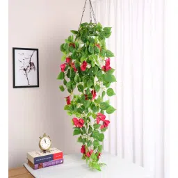 arick decor Pink Artificial Bougainvillea Flower Bush-picture-19