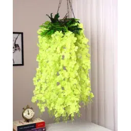 arick decor Set of 12 Artificial Hanging Orchid Flower Bushes-picture-12