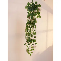 ARICK DECOR White 1 Pieces Bougainvillea Artificial Plant With Pot-picture-10