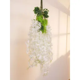 ARICK DECOR White 10 Pieces Artificial Plant With Pot-picture-24