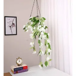 arick decor White Artificial Bougainvillea Flower Bush-picture-30