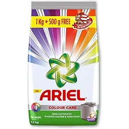 Ariel Colour Detergent Washing Powder - 1 kg with Free Detergent Washing Powder - 500 g-picture-10