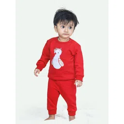 ariel Infants Cotton Fleece T-shirt with Pyjamas-picture-38