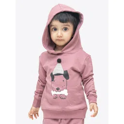 ariel Kids Graphic Printed Hooded Cotton Sweatshirt-picture-35