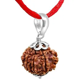 arihant gems & jewels Arihant Gems and Jewels® 9 Mukhi Nepali Rudraksha with 925 Silver Pendant – Natural, Certified, and Astrologically Beneficial | Unisex Design for Positive Energy-picture-31