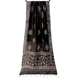 aripan Batik Printed Cotton Linen Dupatta For Womens and Girls Soft Summer Special Chunni Regular Wear Length 2.25m-picture-44