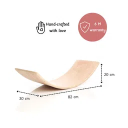 Ariro Wooden Balancing Board - Brown image 3