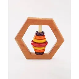 ariro Wooden Hexagon Rattle-picture-25