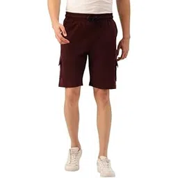 arise by beroe Men's Terry Cargo Shorts, Side Pocket with Cargo Pockets-picture-37