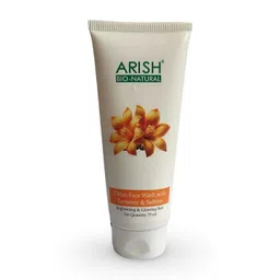 ARISH BIO-NATURAL Ubtan Face Wash With Saffron- 75 ml-picture-26