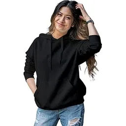 Arispo Women's Plain Hoodies, Sweatshirt, Winter Sweater Hoodie for Women & Girls, Fleece-picture-29