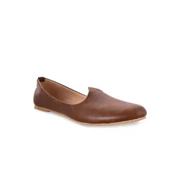Aristitch Men Textured Round Toe Mojaris-picture-20