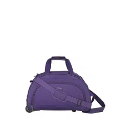 Aristocrat Dart Purple Small Duffle Trolley Bag-picture-44