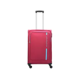Aristocrat Dasher Red Solid Soft Medium Trolley Bag - 28 cm-picture-10