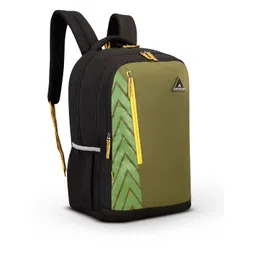 Aristocrat Kids Scholar Black & Green Casual Backpack 45L-picture-15