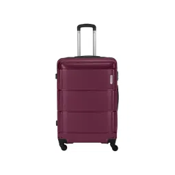 Aristocrat Sleek Maroon Textured Hard Large Trolley Bag - 30 cm-picture-21
