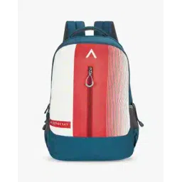 aristocrat Striped Backpack with External Zip Pocket-picture-45