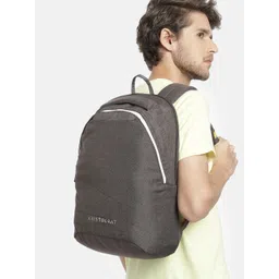 Aristocrat Unisex Grey ZEAL Laptop Backpack image 3
