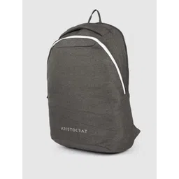 Aristocrat Unisex Grey ZEAL Laptop Backpack image 4