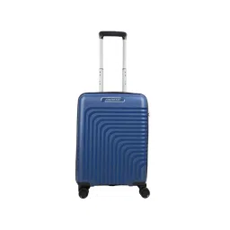 Aristocrat Wego Blue Textured Hard Cabin Trolley Bag - 36 cm-picture-14