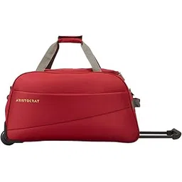 Polyester 52 cms Red Travel Duffle-image-15